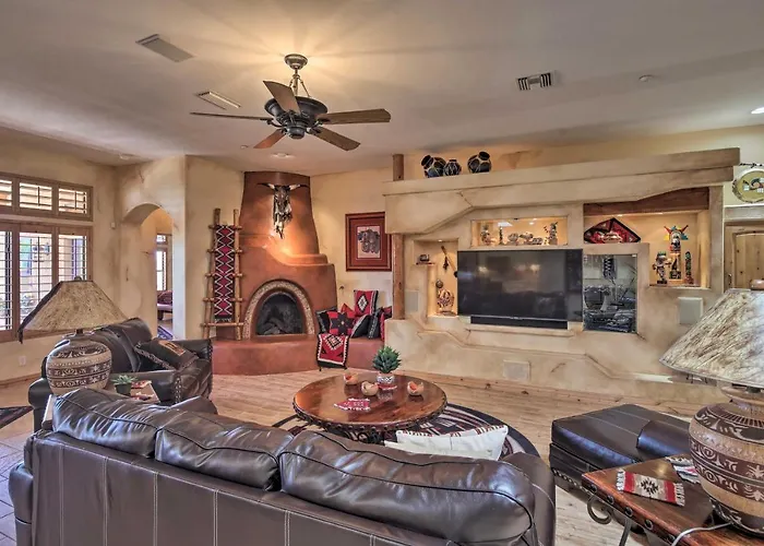 Patio, Grill & Yard: Pet-friendly Havasu Gem Apartment